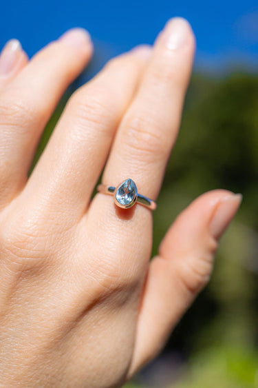 Blue Topaz Ring